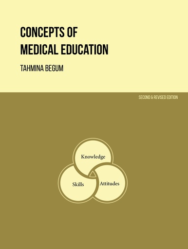 [9789845064521] Concepts of Medical Education (Second & Revised Edition)