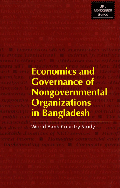 Economics and Governance of Non-governmental Organizations in Bangladesh